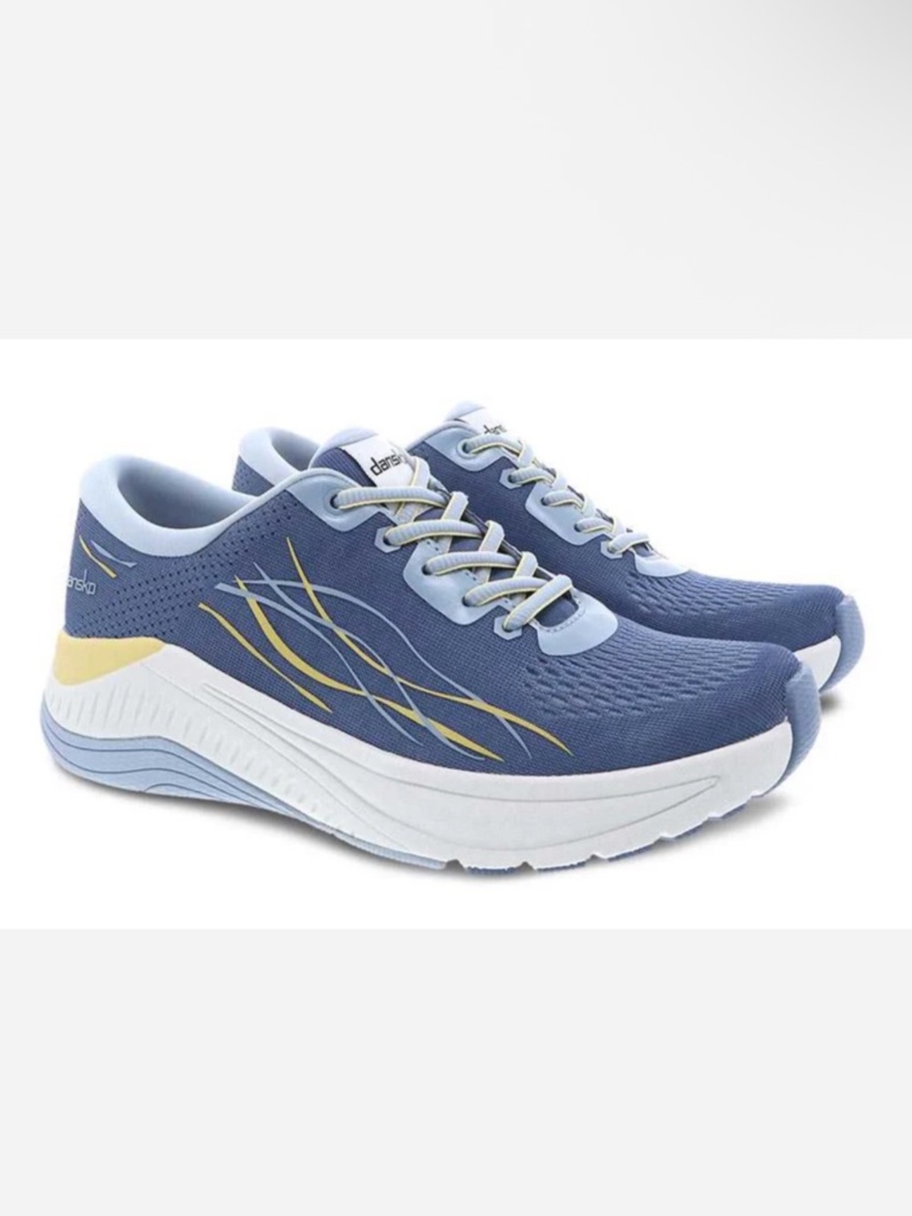 NEW Dansko Sneakers Pace Blue Mesh Size 38